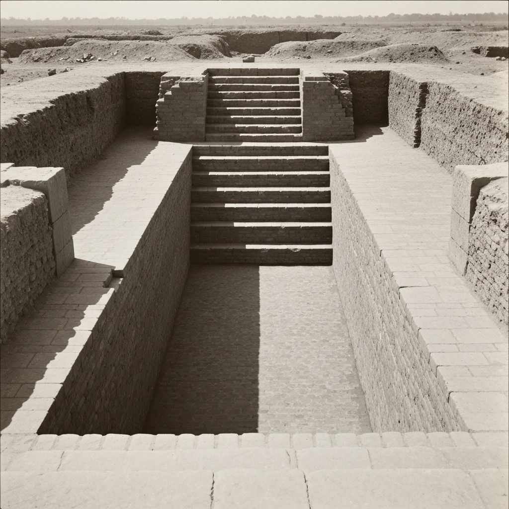 The Great Bath of Mohenjo-daro