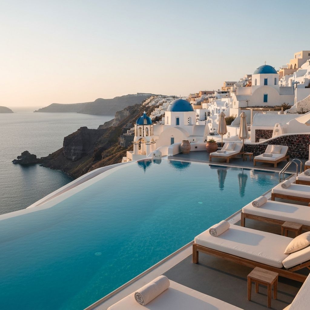 Caldera Infinity Pool at Grace Santorini