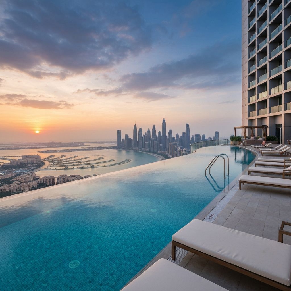 World's Highest Pool at Address Beach Resort
