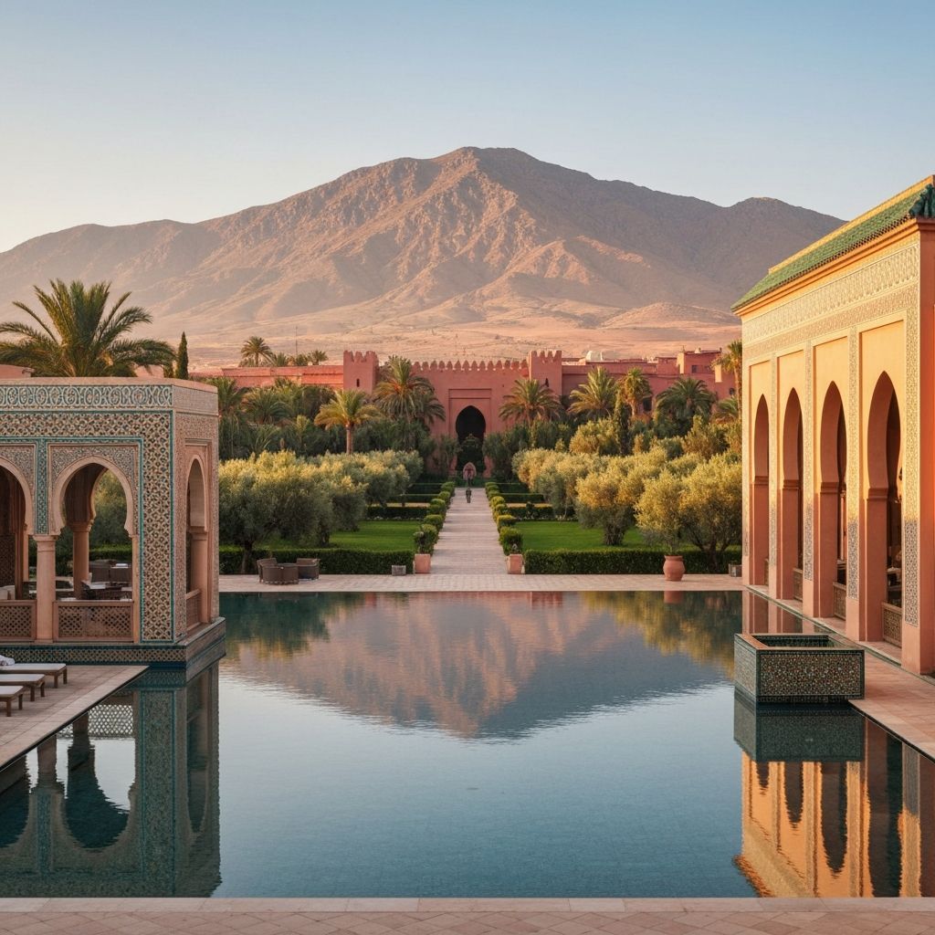 Marrakech Oasis Pool at Mandarin Oriental Marrakech