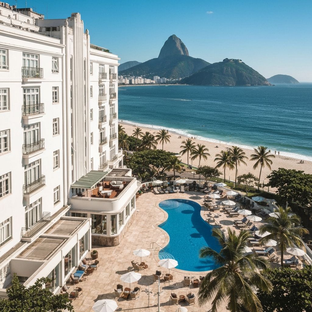 Copacabana Pool at Copacabana Palace, A Belmond Hotel