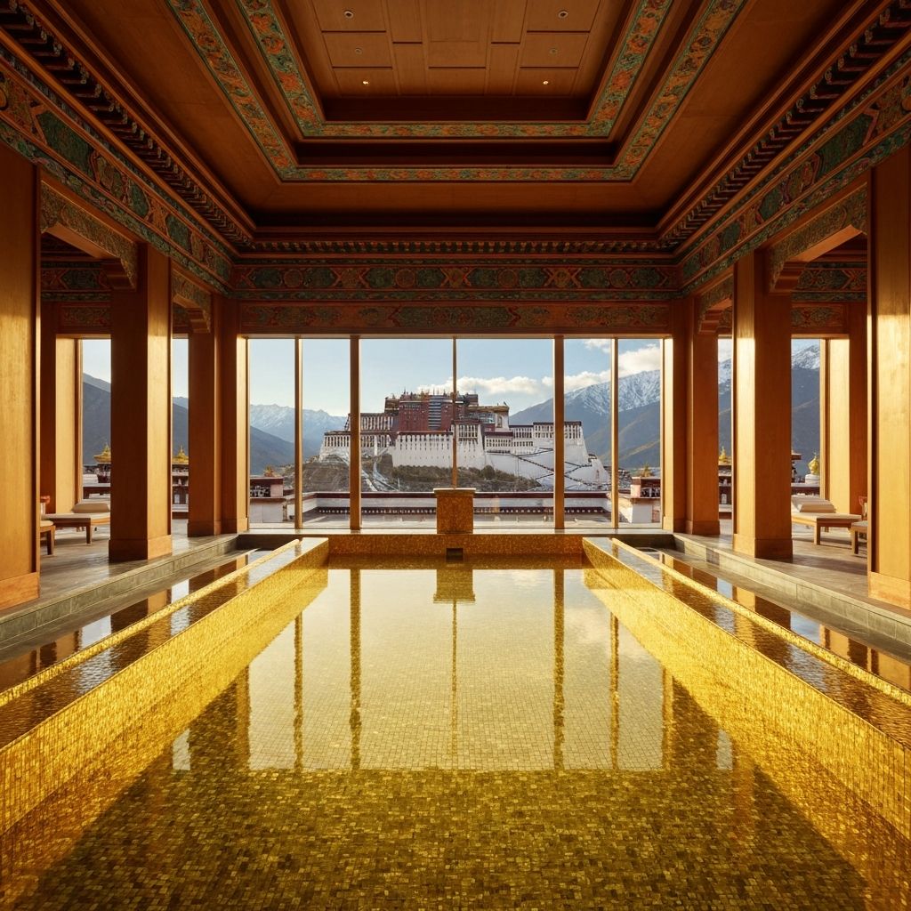 Himalayan Golden Pool at St. Regis Lhasa