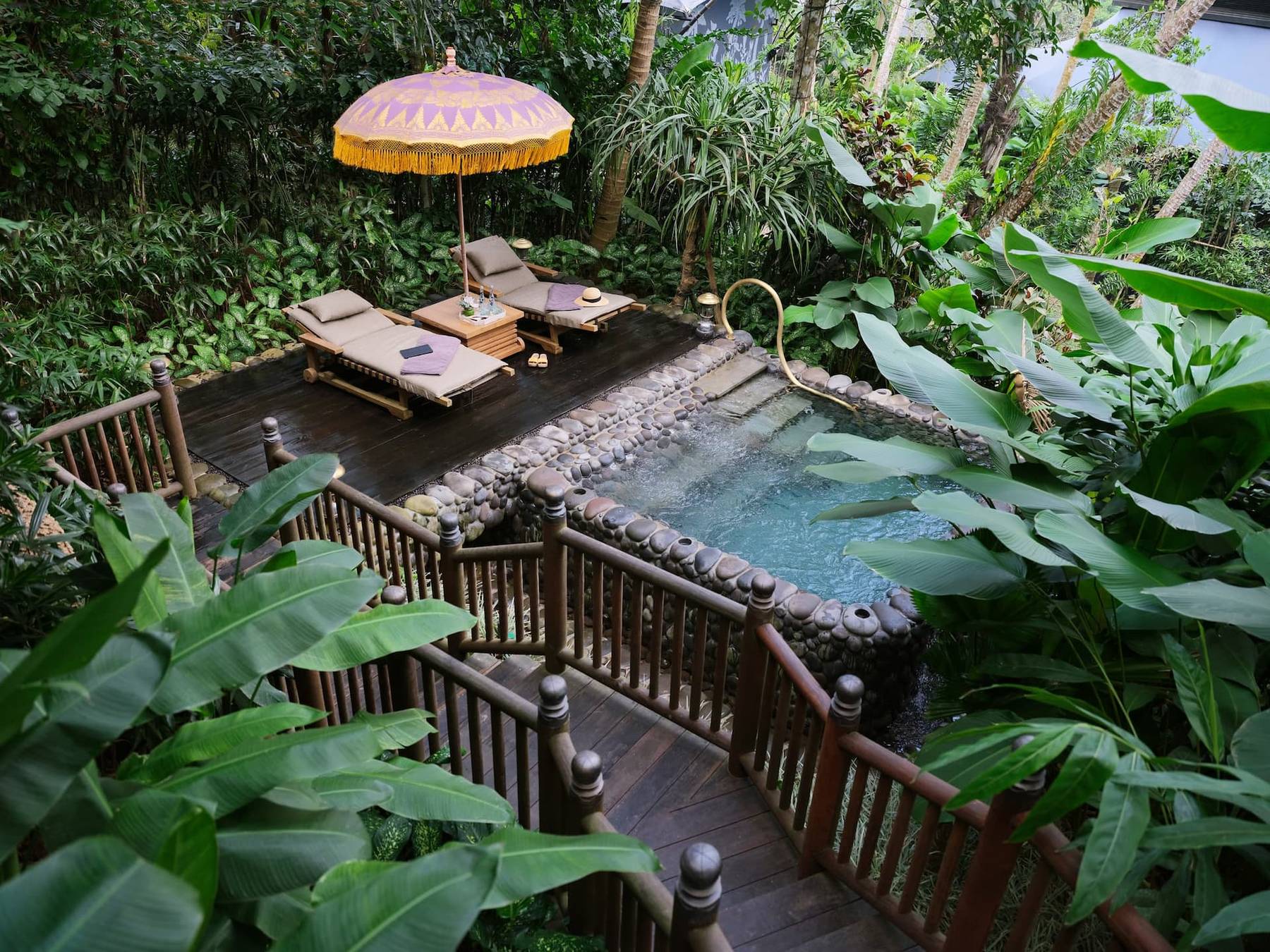 Capella Ubud Saltwater Pools at Capella Ubud