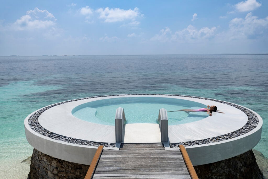 Maldives Lagoon Pool at Huvafen Fushi