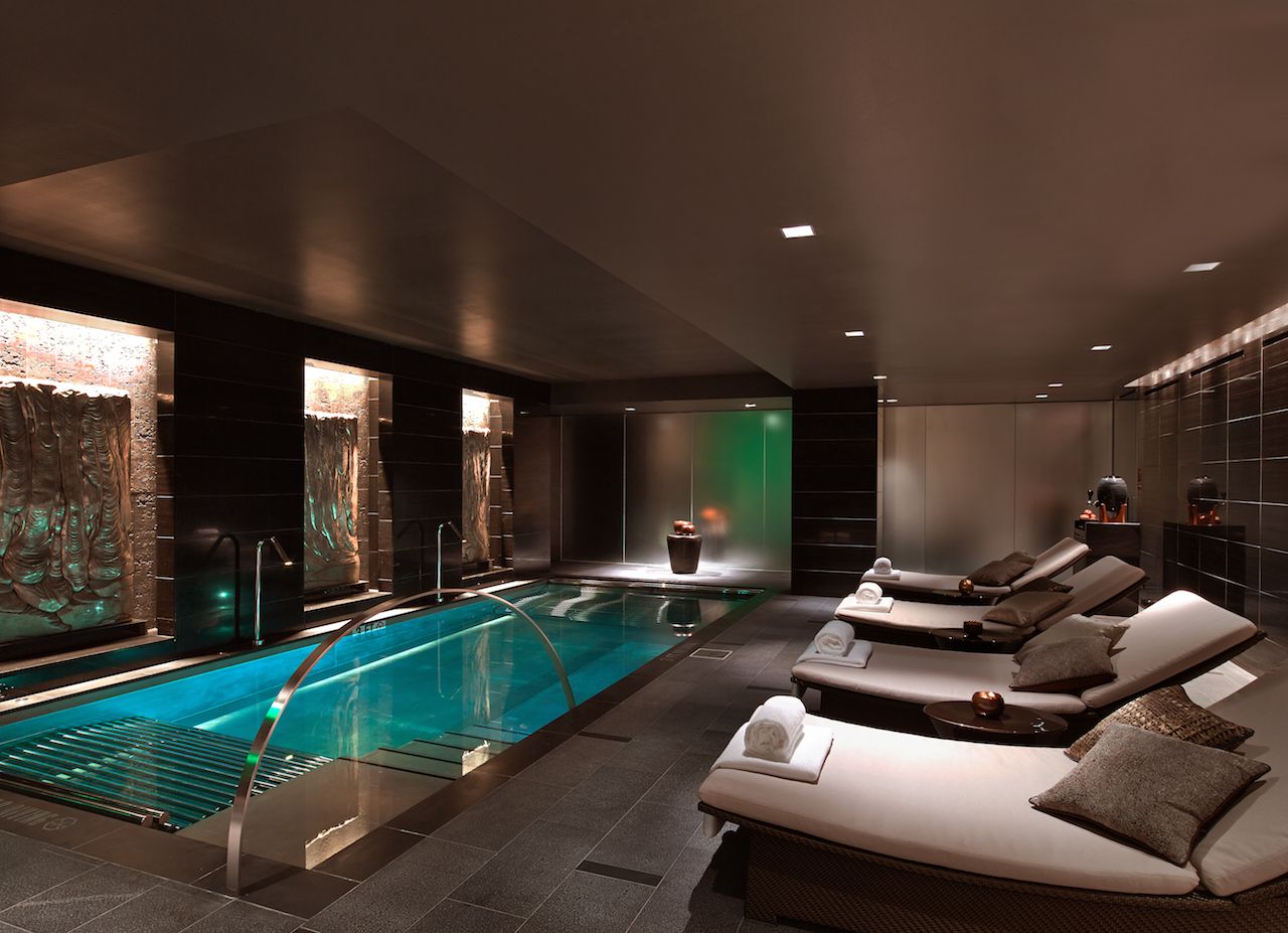 Cantilevered Rooftop Pool at The Joule