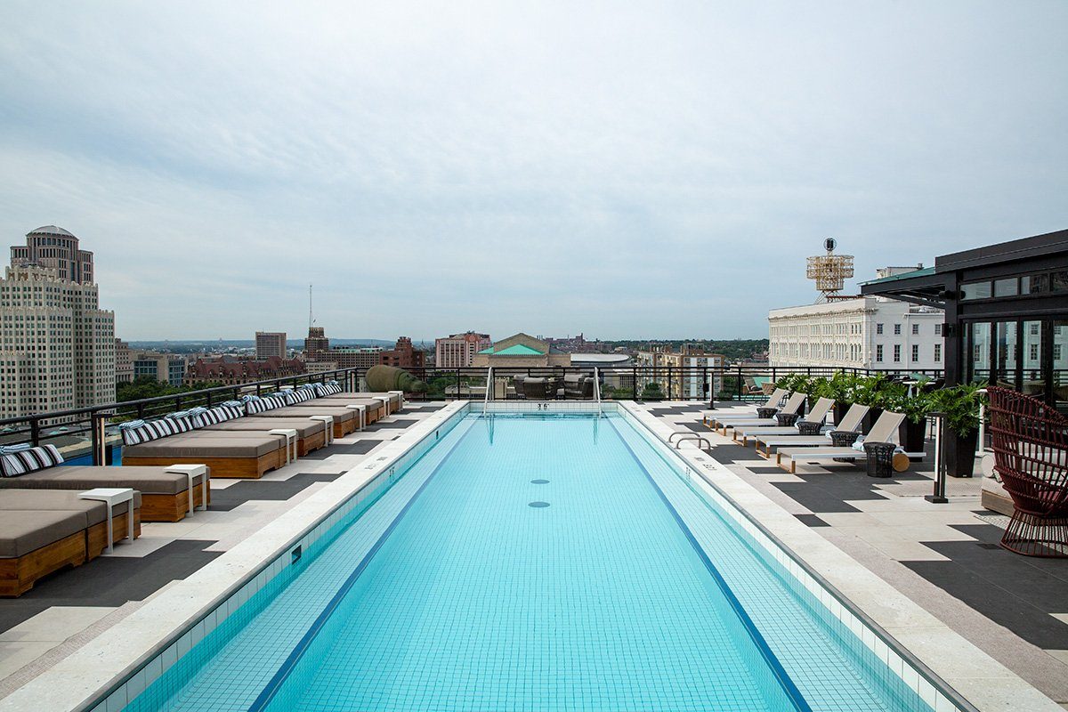 St. Louis Historic Pool at Hyatt Centric Downtown St. Louis